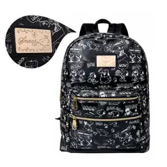 SNOOPY - MOCHILA CON ESTAMPADO - NEGRO