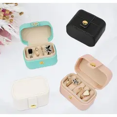 GENERICO - Mini joyero portátil para soporte de anillos