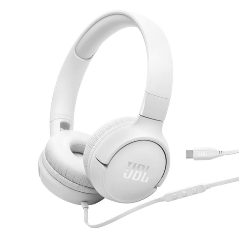 Audífonos cable tipo C Tune 520 C Blanco