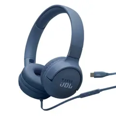 JBL - Audífonos cable tipo C Tune 520 C Azul