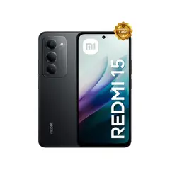 XIAOMI - Celular Redmi 15 8GB RAM 256GB ROM Midnight Black