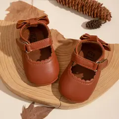 GENERICO - Zapato Lazo Camel para bebé 06 a 18 meses - Wawita Love