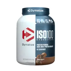 DYMATIZE - Iso 100 3 LB Proteina Hidrolizada - Gourmet Chocolate