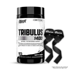 NUTREX RESEARCH - Tribulus 1400 mg - 90 capsulas + Straps