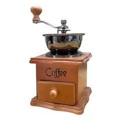 ZIMRAHYG - Molino Manual Portatil Para Café Ajustable Manivela Acero