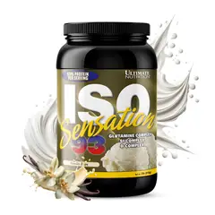 ULTIMATE NUTRITION - Iso Sensation 93 2 Lb Proteína Isolate - Vainilla Bean