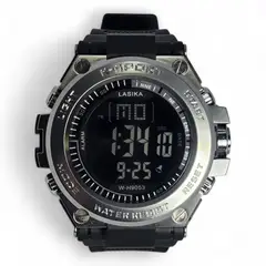 GENERICO - RELOJ DE HOMBRE - DIGITAL - RESISTENTE AL AGUA Y POLVO - COLOR PLATEADO