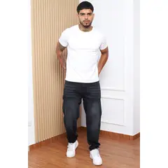 QH - Pantalón Mom Fit de Denim 100% Algodón para Hombre