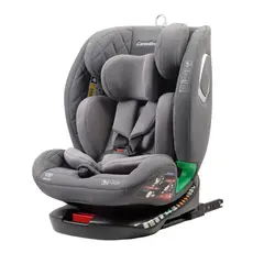 CARESTINO - Silla de Auto HAMBURGO I-Size 40-150cm Isofix Gris Lobo