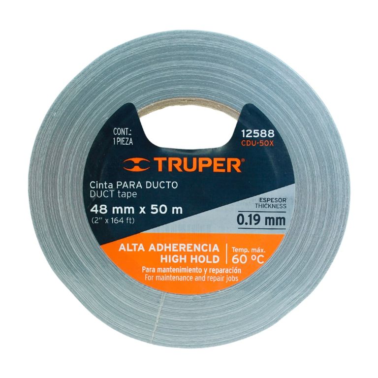 Cinta Para Ducto 48mm X 50 mts x 0.19mm