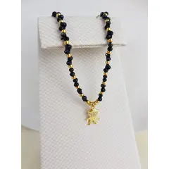 GENERICO - COLLAR ARIANNA MIXTO NEGRO