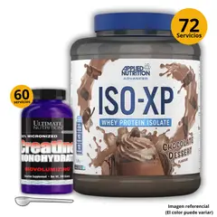 ULTIMATE - Proteína Iso xp 1800g Applied Nutrition Chocolate + Creatina Nutrition 300gr