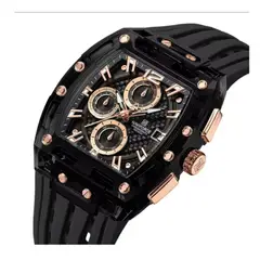 NAVIFORCE - Reloj Deportivo Negro Casual