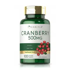 VITAMINA - Cranberry 500 mg (100 Tabletas) - Carlyle