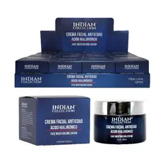 GENERICO - Crema Facial Ácido Hialurónico Indian Collection Pack X 2
