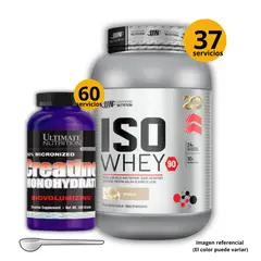 ULTIMATE NUTRITION - Proteína Nitro whey de 1kg Vainilla + Creatina 300gr