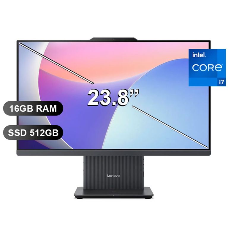 All In One IdeaCentre AIO 24IRH9 Intel Core i7 512GB SSD 16GB Lunagrey
