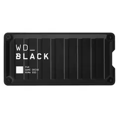 WESTERN DIGITAL - Disco Externo Ssd Portable WD BLACK P40 1tb 2000MBs USB C RGB