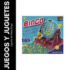 GENERICO - Juguete de Mesa Bingo
