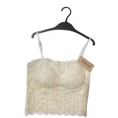 MINTANA - TOP CUADROS SEAMLESS