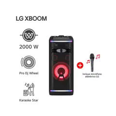 LG - Torre de Sonido XBOOM OK99M 2000W Bluetooth Karaoke Star