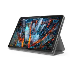 LENOVO - Tablet Tab + Folio Case Lte 10.1 128GB 4GB Gris