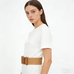 BAALATHKKO5 - Cinturón Ancho De Mujer Elasticado Elegante Salvaje