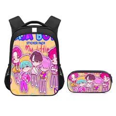 TIOZONEY - Juego de mochila escolar Kpop Las Guerreras K-pop Huntrix Cazadoras de demonios