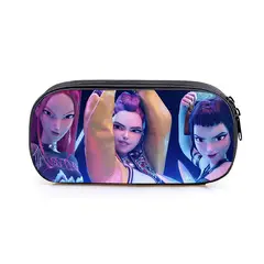 TIOZONEY - Estuche portátil para lápices Kpop Demon Hunters
