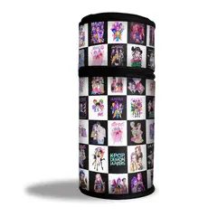 TIOZONEY - Estuche cilíndrico portátil para lápices Kpop Demon Hunters