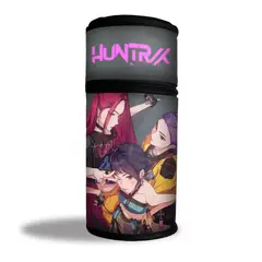 TIOZONEY - Estuche cilíndrico portátil para lápices Kpop Demon Hunters