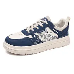DANWEILE - Zapatillas de deporte informales para Hombre Azul