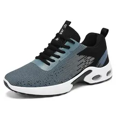 DANWEILE - Zapatos deportivos casuales para hombre Azul