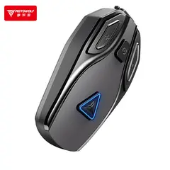 MOTOWOLF - Auriculares Bluetooth para Casco de Motocicleta BH1