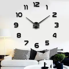 OEM - Reloj De Pared Digital 3d Moderno Y Grande De 110cm