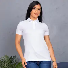 A VANTGARDESTYLE - POLO BOX SLIM FIT DAMA MC - PIQUE LYCRADO