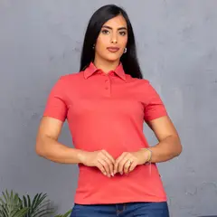 A VANTGARDESTYLE - POLO BOX SLIM FIT DAMA MC - PIQUE LYCRADO