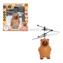 GENERICO - Capibara Helicóptero Juguete Volador Con Luces