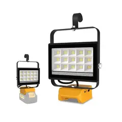 DEWALT - Luz de Trabajo T-SUN LED para baterias 20 V 60W 4500 Lumenes con puerto carga USB Tipo C