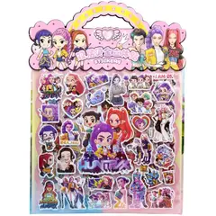 GENERICO - Stickers Guerreras del Kpop 3