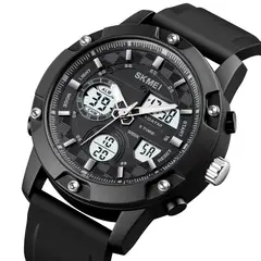 SKMEI - Reloj 1757 Negro 10atm Correa Silicona