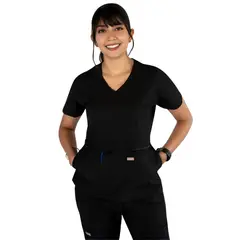 TWELVE - - conjunto médico scrub Nadia - Negro