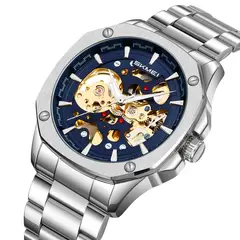 SKMEI - Reloj 9378 ACERO MECANICO Tourbillon AUTOMATICO