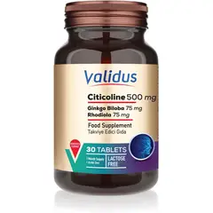 GENERICO - Validus Citicoline 100 mg Citicolina en tabletas