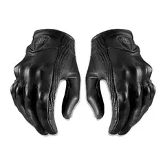 ICON - GUANTE DE CUERO NEGRO TALLA S