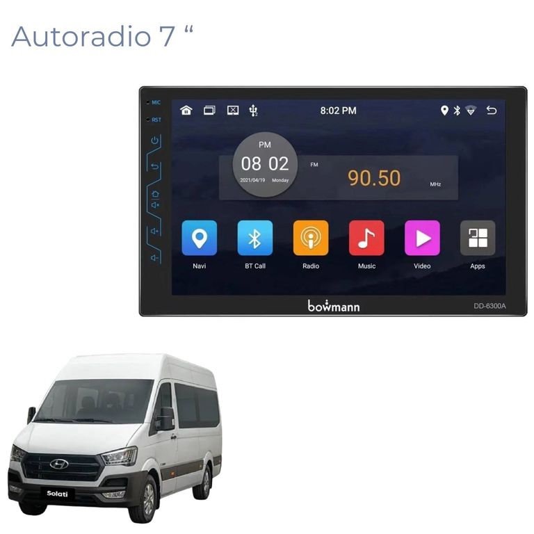 Autoradio Bowmann de 7 Pulgadas