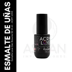 GENERICO - Esmalte Love GeL Brownie 06 14 ml - ACRY LOVE