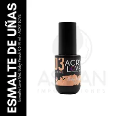GENERICO - Esmalte Love GeL Baby Peach 03 14 ml - ACRY LOVE
