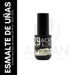 GENERICO - Esmalte Love GeL Ice Cream 29 14 ml - ACRY LOVE