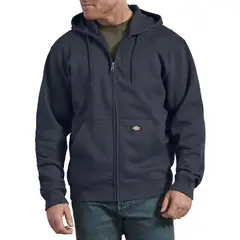 DICKIES - SUDADERA CON CAPUCHA CREMALLERA FLEECE HOMBRE- AZÚL MARINO